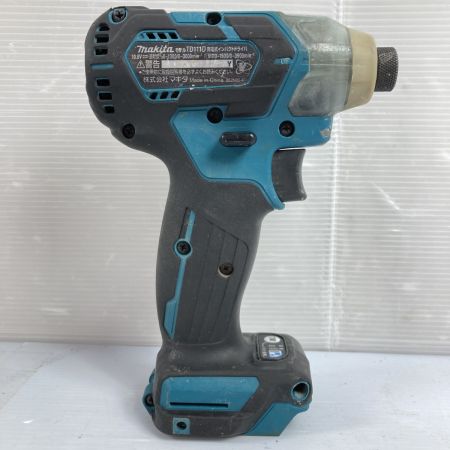  MAKITA マキタ 10.8v 充電式インパクトドライバ ケース付 TD111D ブルー