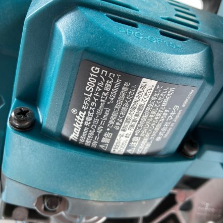  MAKITA マキタ 40Vmax 165mm 充電式スライドマルノコ 本体のみ LS001G ブルー