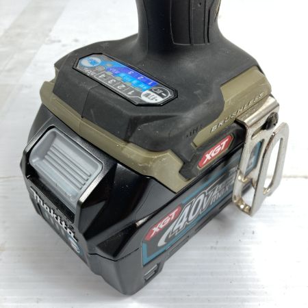  MAKITA マキタ 40Vmax 充電式インパクトドライバ バッテリ1個付 ※PSEマークあり TD002G オリーブ