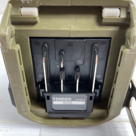  MAKITA マキタ 40Vmax 充電式インパクトドライバ バッテリ1個付 ※PSEマークあり TD002G オリーブ