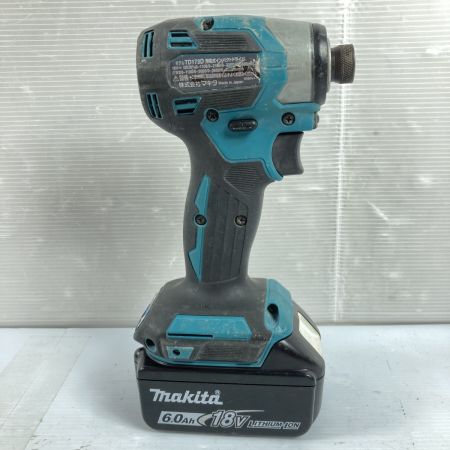  MAKITA マキタ 18V 充電式インパクトドライバ バッテリ1個付 ※PSEマークあり TD173D ブルー