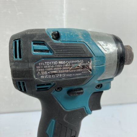  MAKITA マキタ 18V 充電式インパクトドライバ バッテリ1個付 ※PSEマークあり TD173D ブルー
