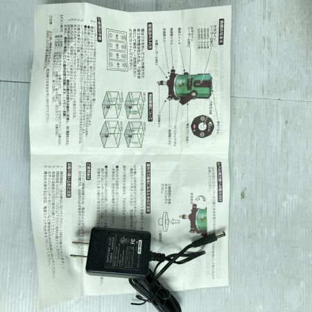  テクノ販売 グリーンレーザー墨出し器 (縦4方向矩・横120°水平ライン・地墨・鉛直十字) LTC-G610PD グリーン