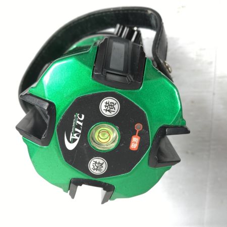  テクノ販売 グリーンレーザー墨出し器 (縦4方向矩・横120°水平ライン・地墨・鉛直十字) LTC-G610PD グリーン