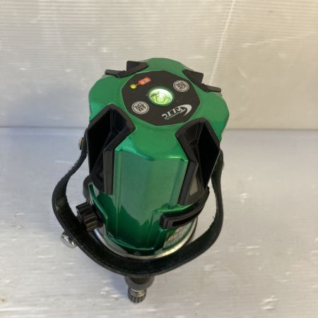  テクノ販売 グリーンレーザー墨出し器 (縦4方向矩・横120°水平ライン・地墨・鉛直十字) LTC-G610PD グリーン