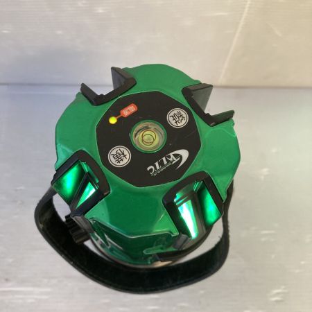  テクノ販売 グリーンレーザー墨出し器 (縦4方向矩・横120°水平ライン・地墨・鉛直十字) LTC-G610PD グリーン