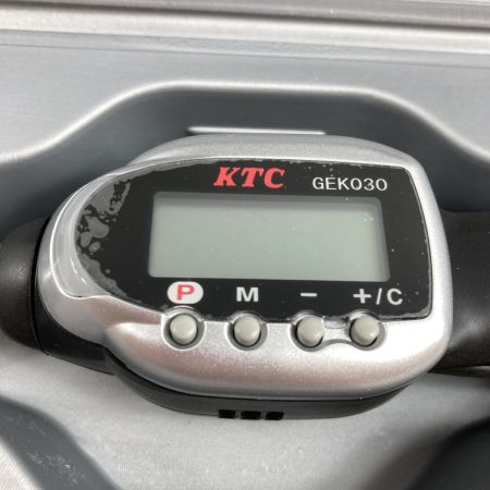  KTC ケーティーシー 9.5sq デジラチェ コンパクトヘッドタイプ ケース付 測定範囲6~30N・m GEK030-C3 ブラック