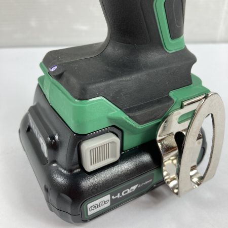  HiKOKI ハイコーキ 10.8V コードレスドライバドリル バッテリ1個付属 ※PSEマークあり DB12DD グリーン