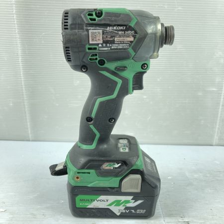 HiKOKI ハイコーキ 36V コードレスインパクトドライバ バッテリ1個付 ※PSEマークあり WH36DC グリーン