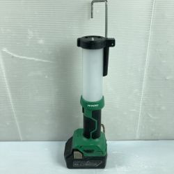 ＊＊ HiKOKI ハイコーキ 14.4/18V コードレスランタン バッテリ1個付属 ※PSEマークあり UB18DF グリーン Cランク