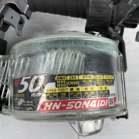  MAX マックス 50mm 高圧釘打ち機  本体のみ HN-50N4(D) ブラック