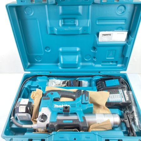  MAKITA マキタ 18V 充電式グリスガン バッテリ1個・充電器・ケース付 ※PSEマークあり GP180D ブルー
