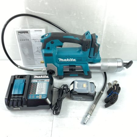  MAKITA マキタ 18V 充電式グリスガン バッテリ1個・充電器・ケース付 ※PSEマークあり GP180D ブルー