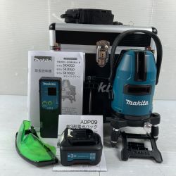 ＊＊ MAKITA マキタ グリーンレーザー墨出し器（受光器・ケース付属） SK40GD ブルー Bランク