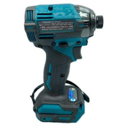 MAKITA マキタ 40v 充電式インパクトドライバ 本体のみ TD002G ブルー
