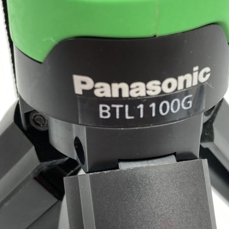 Panasonic パナソニック 赤レーザー墨出し器 墨出し名人 ケース付 ※校正歴不明 BTL1100G グリーン×ブラック