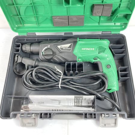  HITACHI 日立 24mm SDSプラス コード式ハンマドリル ケース付 DH24PG グリーン×ブラック