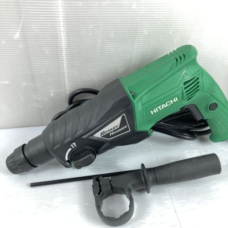  HITACHI 日立 24mm SDSプラス コード式ハンマドリル ケース付 DH24PG グリーン×ブラック