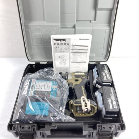  MAKITA マキタ 18v 6.0Ah 充電式インパクトドライバ ※PSEマーク有 TD173DRGXO オリーブ