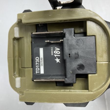  MAKITA マキタ 18v 6.0Ah 充電式インパクトドライバ ※PSEマーク有 TD173DRGXO オリーブ