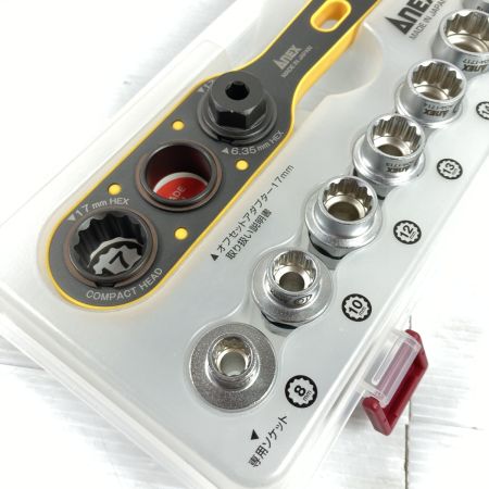  ANEX 17mm オフセットアダプター 未使用品 AOA-17S1