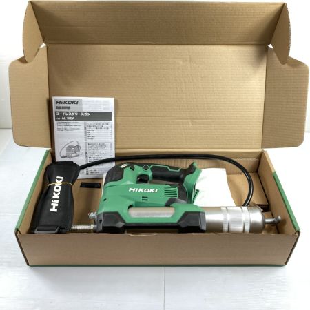  HiKOKI ハイコーキ 18v コードレスグリースガン ※電池・充電器別売 AL18DA ブラック 未使用品