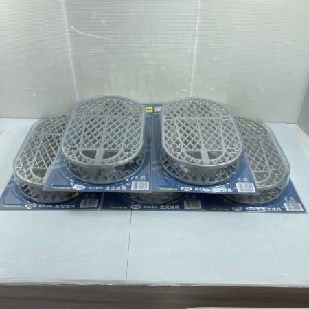  トモサダ 土間施工　アルミスリッパー 5組セット シルバー