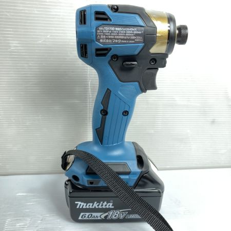  MAKITA マキタ 18V 充電式インパクトドライバ LXT20周年記念カラー 付属品完備 PSEマークあり TD173DGXPB プレミアムブルー