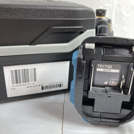  MAKITA マキタ 18V 充電式インパクトドライバ LXT20周年記念カラー 付属品完備 PSEマークあり TD173DGXPB プレミアムブルー