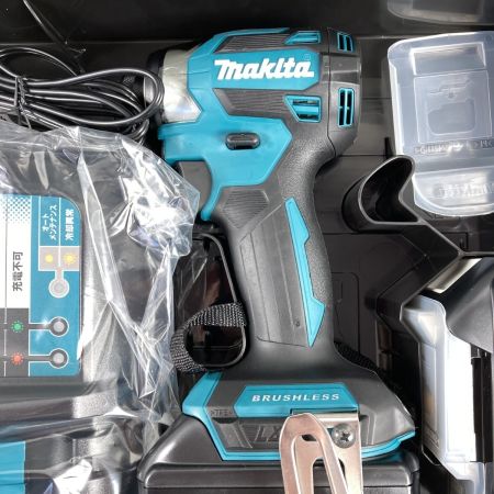  MAKITA マキタ 18v 6.0Ah 充電式インパクトドライバー 未使用品 ※PSSEマークあり (3) TD173DRGX ブルー