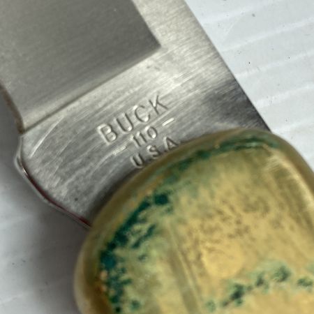  BUCK フォールディングナイフ 刃渡り約85mm ケース付