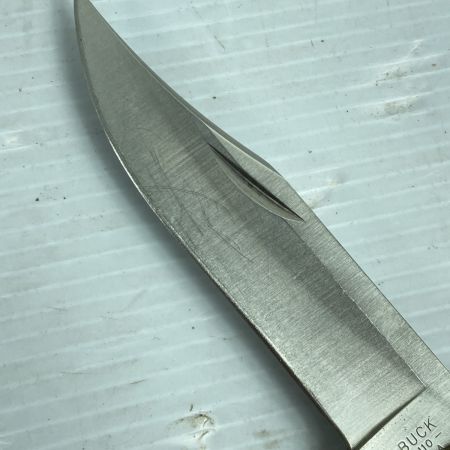  BUCK フォールディングナイフ 刃渡り約85mm ケース付