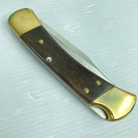  BUCK フォールディングナイフ 刃渡り約85mm ケース付