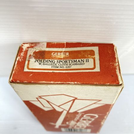  GERBER フォールディングナイフ 刃渡り約85mm ケース付 FS-2
