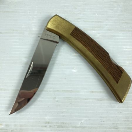  GERBER フォールディングナイフ 刃渡り約85mm ケース付 FS-2