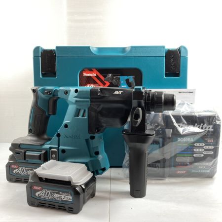  MAKITA マキタ 40v 2.5Ah 28mm 充電式ハンマドリル ※PSEマーク有 HR011GRDX ブルー 未使用品 (3)