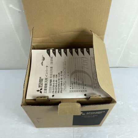  MITSUBISHI ミツビシ COMPACT SIZE IMVERTER FR-D710W-0.75K グレー