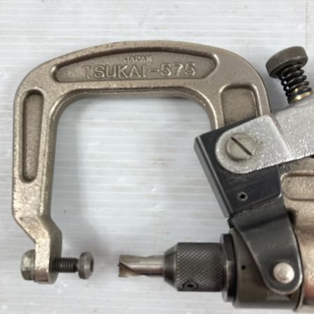  TSUKAI SPOTLE エアースポットドリル スポット溶接穴あけ 板金 ケース付 T-575 レッド