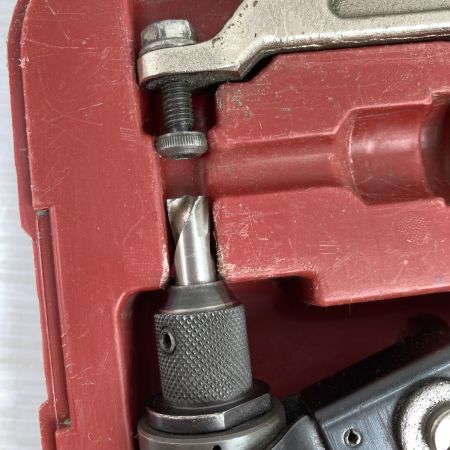  TSUKAI SPOTLE エアースポットドリル スポット溶接穴あけ 板金 ケース付 T-575 レッド