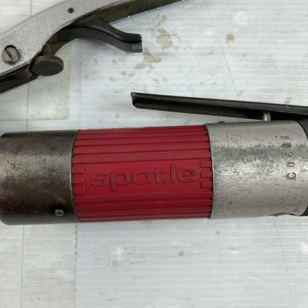  TSUKAI SPOTLE エアースポットドリル スポット溶接穴あけ 板金 ケース付 T-575 レッド