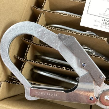  大嘉産業 親綱緊張器 10台入 SMS16 シルバー