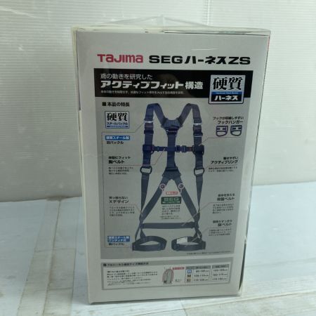  TAJIMA タジマ フルハーネス型安全帯 SEGハーネスZS スチール製 Mサイズ 新規格 AZSM-BK ブラック