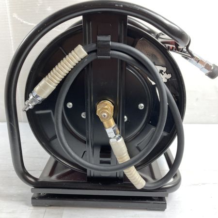  高義 高圧エアホース30m & 回転台付ドラム 侍ブラック