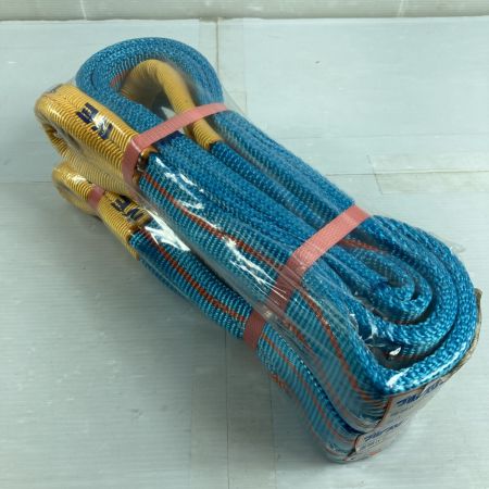  TESAC スリングベルト 2本組 50mmx2.0m/2.0t スカイブルー