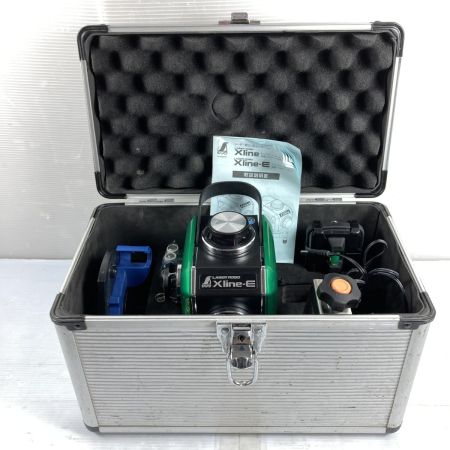  シンワ測定 グリーンレーザー墨出し器 フルライン・地墨クロス (受光器・ケース付) ※校正歴不明 71610 グリーン