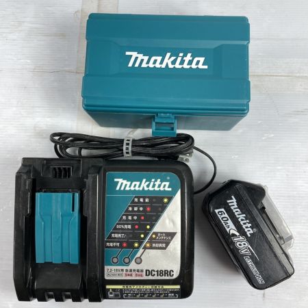  MAKITA マキタ 18V 充電式マルチツール (バッテリ1個・ケース・充電器付）PSEマークあり TM51D ブルー