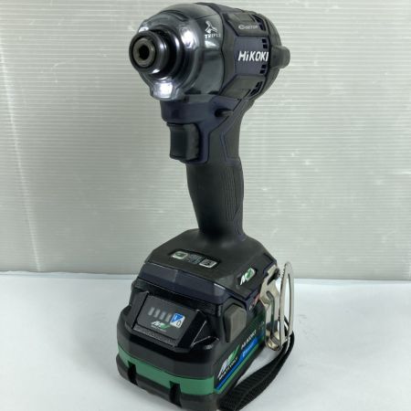  HiKOKI ハイコーキ 36V コードレスインパクトドライバ (バッテリ2個・充電器・ケース付）PSEマークあり WH36DC ブルー