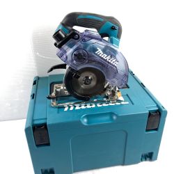 ＊＊ MAKITA マキタ 18V 125mm 充電式防じんマルノコ ケース付 バッテリ・充電器なし KS513D ブルー Cランク