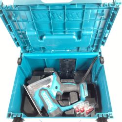 ＊＊ MAKITA マキタ 18V 充電式ボードカッタ ケース付 バッテリ・充電器なし ※ベース歪みあり SD180D ブルー Cランク