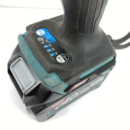 MAKITA マキタ 40Vmax 充電式インパクトレンチ  (バッテリ1個付属 充電器なし ※PSEマークあり TW004G ブルー